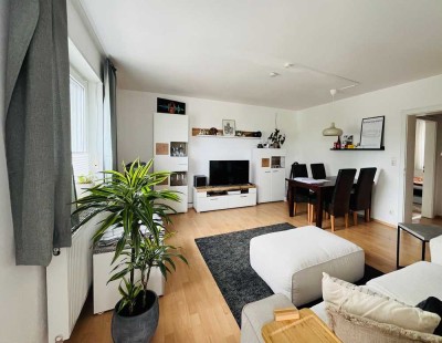 Gemütliche 3-Zimmerwohnung- frei ab 01. September- ruhige Lage- sonnige Loggia