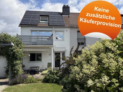 KEINE ZUSÄTZLICHE KÄUFERCOURTAGE: 
Saniertes Reihenendhaus mit PV in der Nordstadt