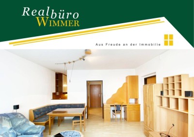 Voll möblierte 2-Zimmer-Wohnung mit Loggia