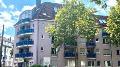 ++2 Zimmer ETW mit interessantem Grundriss und 2 Loggien in Durlach++