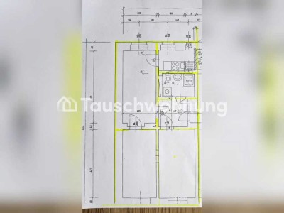 Tauschwohnung: kleine 2,5- 3Raum Wohnung . WG geignet