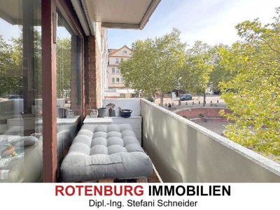 Geräumige 4-Zimmer-Wohnung mit Balkon und Pkw-Stellplatz in bester Innenstadtlage in Bebra