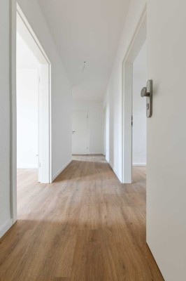 Plug & Play: renovierte Budget 3-Raum Wohnung am grünen Gehölzgarten Ripshorst nah am Centro
