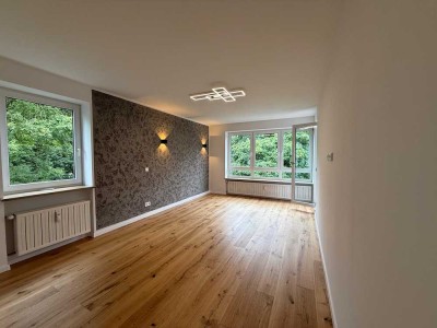 Helle, weitläufige 3-Zimmer-Wohnung in ruhiger Grünlage – 2 Loggias & TG-Stellplatz, provisionsfrei