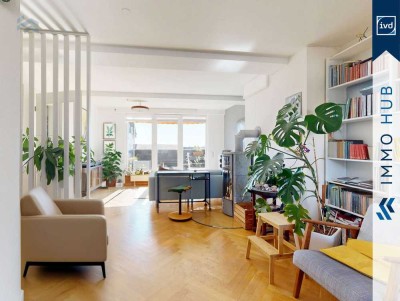 ++ Gut ausgestattete Altbauwohnung mit sonnigem Balkon und Gäste-WC ++