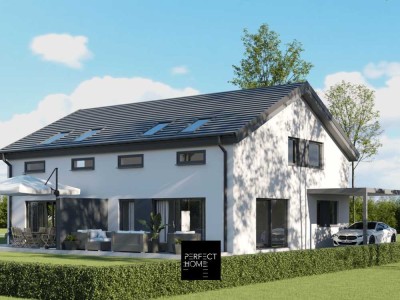 Baupartner gesucht! HN-Kirchhausen: Letzte freie Doppelhaushälfte mit Garten