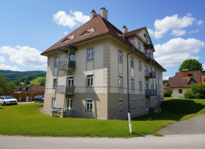 Sanierte 2-Zimmer Mietwohnung mit Parkplatz und kleiner Terrasse im Tiefparterre
