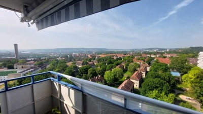 Blick über Stuttgart, sehr gute Verkehrsanbindung und Lage.