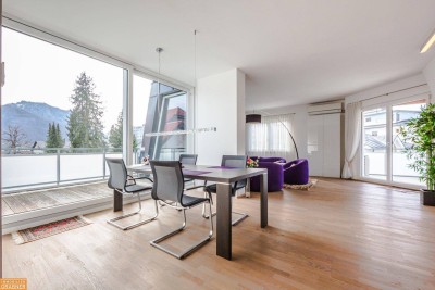 Ruhig gelegenes Penthouse mit Panoramablick