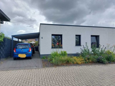 Neubau Bungalow-Haushälfte in der Ruraue in Hückelhoven
