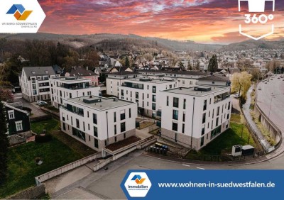 VR IMMO: Exklusive Penthouse-Wohnung in zentraler Lage von Plettenberg.