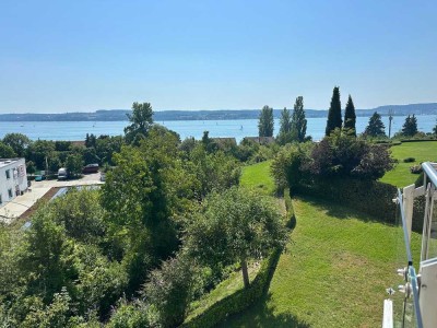 Stilvolle 4,5-Raum-Maisonette-Wohnung mit gehobener Innenausstattung mit EBK und See- und Bergsicht