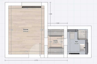 Neu sanierte Wohnung am Schillerplatz im Herzen von Mainz