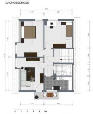 Helle 3-Zimmer Wohnung in Liederbach am Taunus