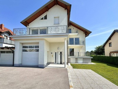 PLATZ FÜR MEHRERE GENERATIONEN I Spillern I separat begehbare Wohneinheiten I grüner Fernblick I Balkone + Terrassen I 2 riesige Garagen