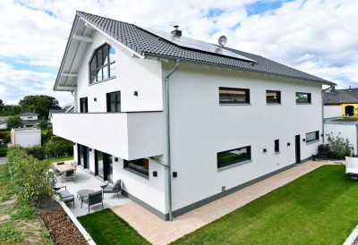 Moderne Designvilla mit Lift, hochwertigem Interieur und Blicklage am Zwenkauer See