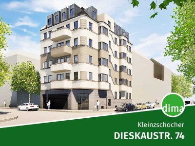 Familienparadies mit West-Balkon, Echtholzparkett, 2 Bäder, Garagen-Stellplatz, AR, Aufzug u.v.m