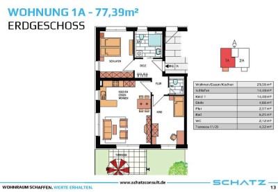 � Eklusive 3-Zi EG-Wohnung mit Garten I � Wohnen im Naturpark I 1A