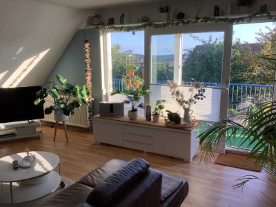 4 Zimmer Maisonette Wohnung mit schönem Weitblick