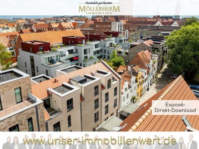 Neubaukomfort trifft Altstadtflair- Wohnen über den Dächern von Lübeck