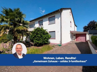Wohnen, Leben, Rendite!
Dreifamilienhaus mit Potenzial