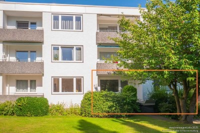 Ruhig gelegene Wohnung mit 3,5 Zimmern nahe der Universität