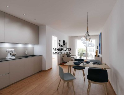 W38 | Exklusive 2,5-Zimmer-Wohnung in KfW-40-QNG-PLUS Bauweise im beliebten Regensburger Westen.