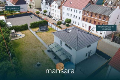 Moderne Stadtvilla mit großem Garten & separatem Baugrundstück – Viel Platz, viele Möglichkeiten!