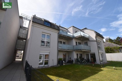 Süd-Garten mit "Badeteich" und Tiefgarage in begehrter Winzer Lage (Winzer Krems, Lenz Moser) - befristet vermietet