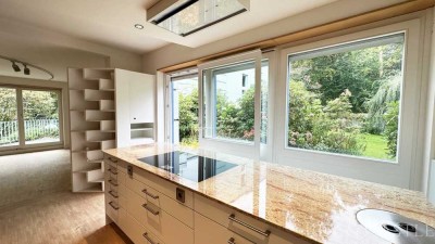 Architekten Maisonette mit riesigem Garten am Grunewald