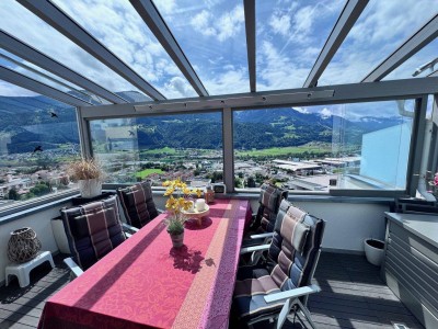 Traumhafte 3 Zimmer Terrassenwohnung mit Weitblick in Toplage von Jenbach zu verkaufen