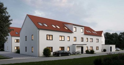 Lichtdurchflutete 2-Zimmer-Wohnung mit Terrasse und Garten - Ihr Rückzugsort in Anzing (B2)