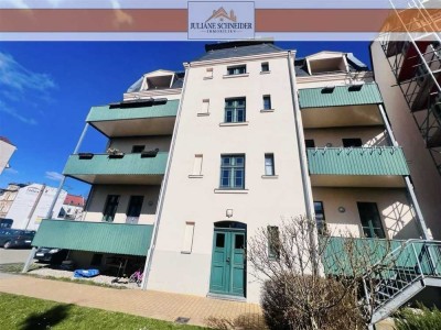 FREI WERDEND - 4-Raum-Maisonette-Wohnung mit Loggia & 2 Stellplätzen Nähe Markkleeberger See!