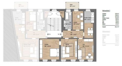 Denkmalschutz – 4-Zimmerwohnung mit Balkon in ruhiger Seitenstraße in Leipzig, Anger-Crottendorf