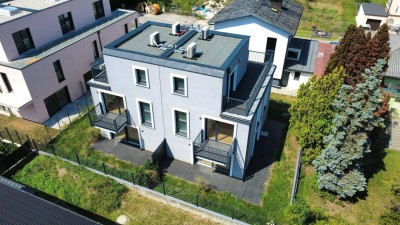 Schlüsselfertige Doppelhaushälfte mit Garten und Dachterrasse – Erstklassige Ausstattung und hochwertige Bauqualität