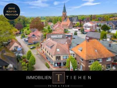 Mehr als die Summe seiner Teile – Ensemble mit Potenzial zur Neugestaltung im Zentrum von Lathen