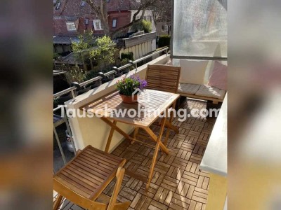 Tauschwohnung: Helle Wohnung mit sonnigem Südbalkon