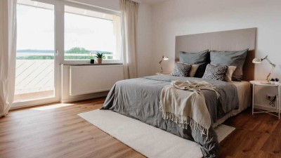 Exklusive Erdgeschosswohnung: Balkon & Schwimmteich inklusive in Hattenhof