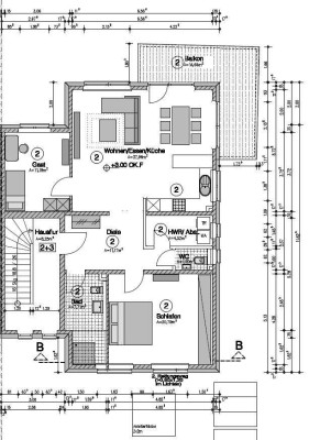 Neubau Wohnung im OG mit Balkon - Erstbezug