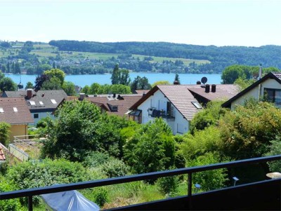 Schöne Seesicht am Ortsrand