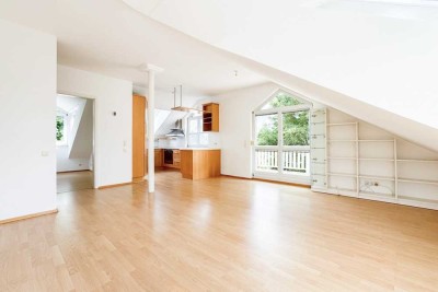 Gepflegte 3-Zimmer-Dachgeschosswohnung in Tutzing