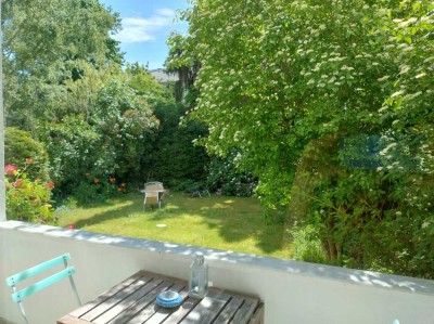 Maschseelage: 2-Zimmer-EG-Wohnung mit Süd-Balkon