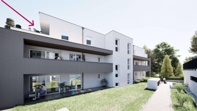 **Wohnhausanlage Bachgasse** Neubau II - traumhafte Dachterrassenwohnung - Mitten in St. Florian
