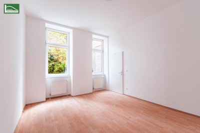 Barrierearme Parterre-Wohnung in absoluter Ruhelage nahe U4 Meidling Hauptstraße und U6 Niederhofstraße!