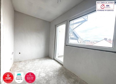 **AIRBNB &amp; KURZZEITVERMIETUNG** Attraktive 2-Zimmer-Wohnung mit Balkon – 51,48 m² + 2,15 m² Balkon | 3. Obergeschoss (Neubau) | Erstbezug