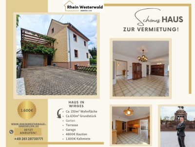Einfamilienhaus in Wirges: hell, klar geschnitten, bezugsfrei