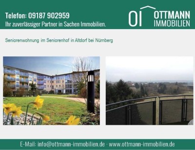 2-Zimmer-Seniorenwohnung mit Balkon