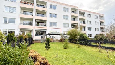 Charmante, helle Wohnung mit Balkon, Terrasse und Garten