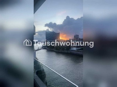 Tauschwohnung: Traumwohnung mit Blick auf die Elbphilharmonie