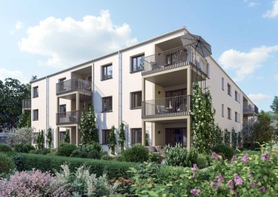 Genießen Sie den Sonnenuntergang: Süd-West-Balkon mit garantierter Abendsonne im Betreuten Wohnen